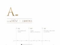 罗牛山璞域二期建面147平米户型图