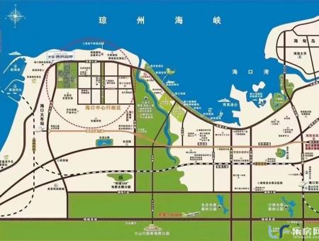 大华锦绣海岸交通图