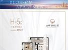 大华锦绣海岸五期106㎡户型图