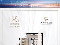 大华锦绣海岸五期106㎡户型图