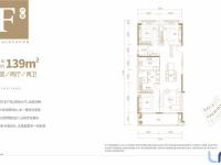 辰兴江东上院建面139平米户型图