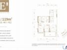 辰兴江东上院建面119平米户型图