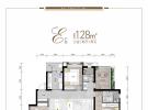 雍景云龙湾建面128㎡户型图
