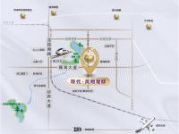 现代凤翔观邸交通图