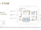 大华星曜建面131平米户型图